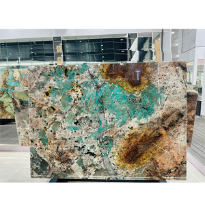 Lastra <span class=keywords><strong>di</strong></span> Marmo Bianco Argentato Lucidato, Pannello per Parete TV, Arredamento Interno Moderno e Minimalista - Product Image 2