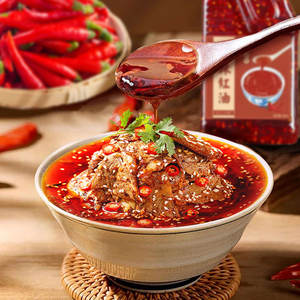 중국 전통 조미료 딥 사천 특별 뜨거운 매운 고추 소스 - Product Image 2