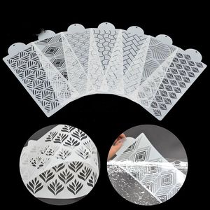 Lixsun torta decorazione <span class=keywords><strong>per</strong></span> il lato della torta da te decorazione di cioccolato disegno pittura pizzo maglia torta stencil strumento <span class=keywords><strong>per</strong></span> decorare - Product Image 3