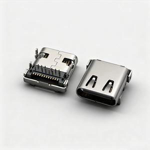 Connecteur femelle USB C à haute vitesse, type C, 24 broches, PCB SMT, prise USB C, port de charge rapide - Product Image 1