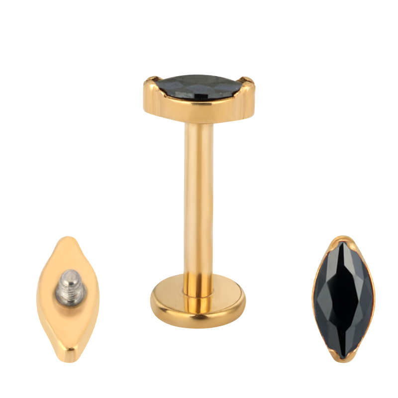 PVD Gold  +Black
