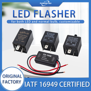 12V/24V ô tô flasher relay, áp dụng cho cả hai LED và bóng đèn bình thường, cho ô tô xe máy RV xe tải thuyền - Product Image 4