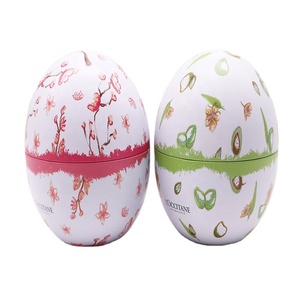 Metal Box Packaging Box Metal Egg Boxes Easter Shaped Custom Shape Child Proof Gifts Packaging Frying Ring Circle Perfect Fried A Gift Odor Tin Box