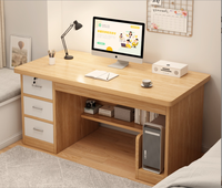 Bureau d'ordinateur moderne et simple pour la maison, le bureau, le salon, la chambre à coucher, meuble de rangement écologique et imperméable
