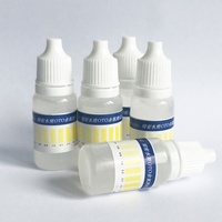 Kit de test de réactif de détection de chlore résiduel d'eau de l'approvisionnement d'usine 10ml pour la piscine