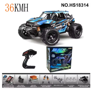 HS18301/HS18302/HS18311/HS18312/HS18313/HS18314 1/18 2.4Ghz 6 canaux 30 km/h 4 roues motrices Voiture de course RC haute vitesse tout-terrain - Product Image 6