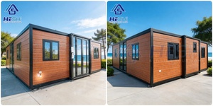 Maison conteneur préfabriquée extensible de 78 m² (40 pieds) sans amiante, conforme à la norme AS 4964, livrée en 20 jours, 1, 2 ou 3 chambres, étanche et pliable - Product Image 3