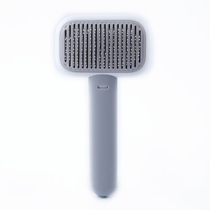 Peine para Mascotas de Acero Inoxidable con Púas Suaves Cuadradas, Resina Epoxi de Goma AB para Perros y Gatos, Productos de Aseo - Product Image 3