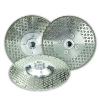 Disque de coupe double face électro-plaqué 115 mm M14 - Haute qualité pour meuleuse d'angle