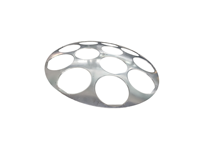 Fixations en forme de dôme compatibles avec le pulvérisage par projection, revêtement en titane hémisphérique, surface anti-corrosion pour le dépôt de lentilles optiques