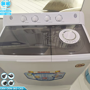 Lavadora semiautomática de doble tina X OEM de 13 kg para el hogar, control eléctrico mecánico, 1 año de garantía, clase de eficiencia energética alta - Product Image 1