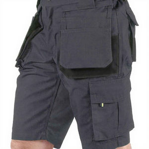 Pantalones Cortos Cargo de Verano para Hombre, 100% Algodón, Cintura Elástica, Transpirables, de Secado Rápido, Color Verde, OEM, de la Mejor Calidad - Product Image 2