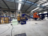 Ligne de fabrication de briques hydraulique automatique YaoDa QT 6-15 avec moteur PLC, engrenages et blocs de ciment emboîtables 380V/220V, haute productivité