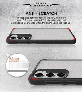 ฝาครอบโทรศัพท์พีซีแบบโปร่งแสงสำหรับซัมซุงกาแล็คซี่ S23+ S24 S26 S25Edge S23Ultra <span class=keywords><strong>S22FE</strong></span> S23Plus กันกระแทกเปลือกกันชนแบบนุ่ม - Product Image 6