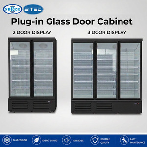 Vitrina Refrigerada para Supermercado con Puerta de Triple Cristal, Enfriamiento por Aire, Ahorro de Energía, Iluminación LED para Hoteles y Tiendas Minoristas - Product Image 6