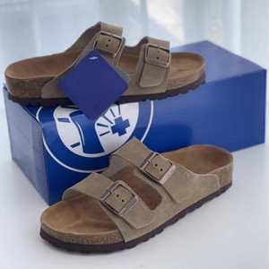 Pantuflas Cómodas de Otoño/Invierno, Zuecos Inspirados en <span class=keywords><strong>Birkenstock</strong></span> de Cuero Vacuno Genuino con Amortiguación y Características Antideslizantes para un Estilo <span class=keywords><strong>Boston</strong></span> - Product Image 2
