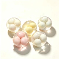 Nouvelles Boules Squishy Croustillantes Personnalisables Tangyuan Mini-Boules Jouet Squishy à la Vaseline Boule Anti-Stress à l'Huile de Coco