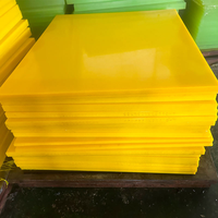 Plaque de caoutchouc en polyuréthane transparent (PU) 60A-95A Shore pour moulage plastique et découpe sur mesure