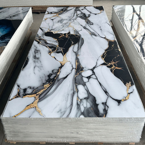 Nouvelle plaque en marbre UV plaqué or 2026, résistante à l'usure et imperméable, utilisable dans les salles <span class=keywords><strong>de</strong></span> <span class=keywords><strong>bain</strong></span> et les salons. - Product Image 6