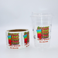 Autocollants de protection jetables personnalisés pour couvercles de gobelets à alcool – Protection adhésive pour verres et boissons
