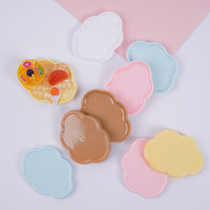 ถาดจำลองเมฆพลาสติก, บ้านตุ๊กตา, บ้านเด็กเล่น, จานของเล่นอาหารจิ๋ว - Product Image 2