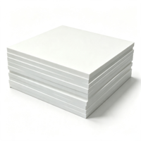 Feuille de PTFE vierge HS831, feuille de PTFE découpée, plaque de téflon découpée, feuille de fluoroplastique autolubrifiante résistante aux hautes et basses températures
