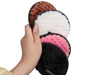 Coussinets démaquillants réutilisables en microfibre douce, lavables, en tissu rond, offre spéciale en Europe
