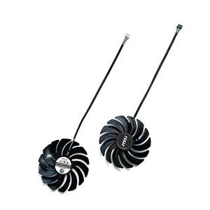 Convient pour <span class=keywords><strong>MSI</strong></span> RTX 3060 3060TI 3070 VENTUS <span class=keywords><strong>RX</strong></span> 6600 <span class=keywords><strong>6700</strong></span> <span class=keywords><strong>XT</strong></span> carte graphique ventilateur de refroidissement 95MM PLD10010S12HH DC 12V 0.4A GPU Cooler - Product Image 3