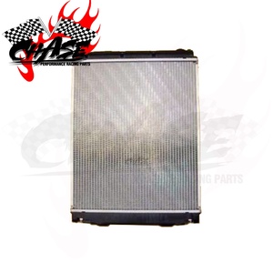 Radiador de coche compatible con MITSUBISHI FUSO <span class=keywords><strong>CANTER</strong></span>, 4D33, 4.2D, <span class=keywords><strong>2002</strong></span>, 48mm, MT ME413765, DA34616, FE73BN, 4M42, refrigeración de plástico y aluminio - Product Image 2