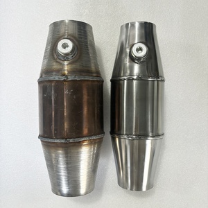 Convertisseur catalytique métallique à haut débit à <span class=keywords><strong>200</strong></span> <span class=keywords><strong>cellules</strong></span> avec <span class=keywords><strong>catalyseur</strong></span> en nid d'abeille en métal pour voitures de performance Convertisseur catalytique à 100/<span class=keywords><strong>200</strong></span> <span class=keywords><strong>cellules</strong></span> - Product Image 2