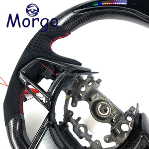 Volante Deportivo Personalizado de Fibra de Carbono con LED para <span class=keywords><strong>Subaru</strong></span> BRZ, WRX, Forester, Panther, Outback, <span class=keywords><strong>Impreza</strong></span>, LEVORG, Legacy - Product Image 4