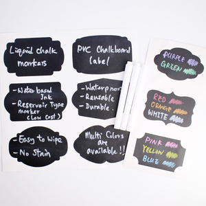 Wholesale Custom <b>Writing</b> Width Color White Fine Tip Liquid Chalk Marker Pen - Product Image 1