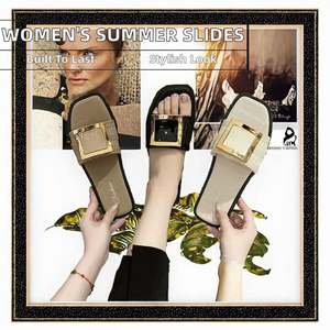 Sandales et pantoufles pour femmes de haute qualité, élégantes, confortables et respirantes, légères, pour l'extérieur - Product Image 2