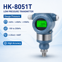 Hanke HK-8051T Low Pressure Gauge Transmitter ±6kPa to 250kPa 4-20mA HART Smart Pressure Sensor