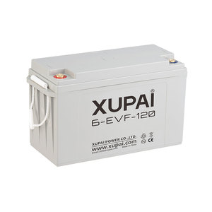 XUPAI 6-EVF-120 Rentable 12V 120AH Batería <span class=keywords><strong>de</strong></span> ciclo profundo AGM sellada <span class=keywords><strong>para</strong></span> motocicletas eléctricas Carros <span class=keywords><strong>de</strong></span> golf e iluminación - Product Image 1