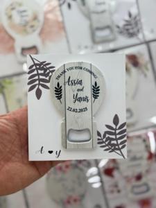 ที่เปิดขวดแม่เหล็กสำหรับงานแต่งงานพร้อมบัตรของขวัญสำหรับผู้เข้าพักในงานแต่งงานของขวัญสำหรับเจ้าสาว - Product Image 6