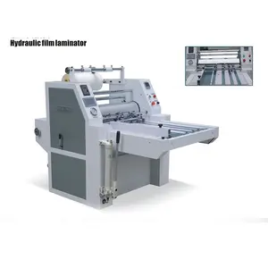 Thermal Film Laminating Machine PLC Window Water Based Film Laminating Machine Hydraulic Semi Automatic Paper Provided Guangdong