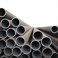 Tuyau en acier au carbone noir sans soudure de haute qualité DN15/DN20/DN80/DN100 |   Q235/Q345 Laminé à chaud, longueurs de 6m/12m, pour l'industrie pétrolière/gazière, SABS