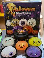 Nouvel ensemble de jouets Halloween Big Dumpling avec poupées à presser au sirop, plein de divertissement et boîte-cadeau anti-stress, boîte mystère