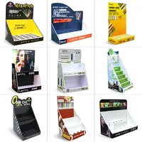Support d'affichage promotionnel personnalisé pour comptoir de magasin de détail en PVC/acrylique/Sintra/Forex