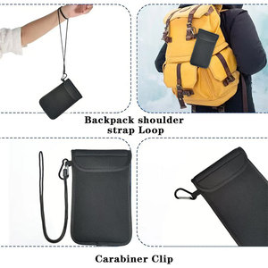 Sac de protection multifonctionnel pour téléphone <span class=keywords><strong>portable</strong></span> Sac de Faraday bloquant le signal RFID pour la protection de la vie privée des téléphones portables - Product Image 5