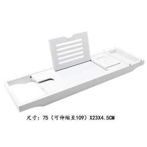 Estante de Baño de Bambú Multifuncional, Soporte Extensible para Teléfono y Tablet, Almacenamiento para Baño, Diseño Cómodo para Adultos - Product Image 4