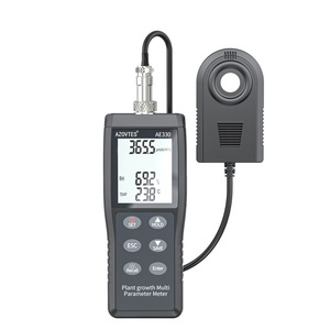 PPFD 광자 플럭스 성장 및 다중 변수 감지기가 있는 AE330 식물 광합성 조도 측정기 적외선 분광기 - Product Image 1
