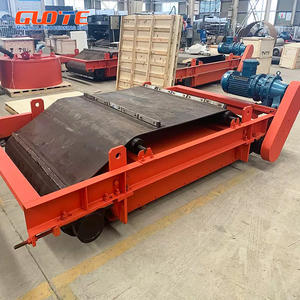 Separador magnético sobre Correa Separador de imán de chatarra de hierro de <span class=keywords><strong>metal</strong></span> ferroso Separación de eliminación del material del transportador - Product Image 5