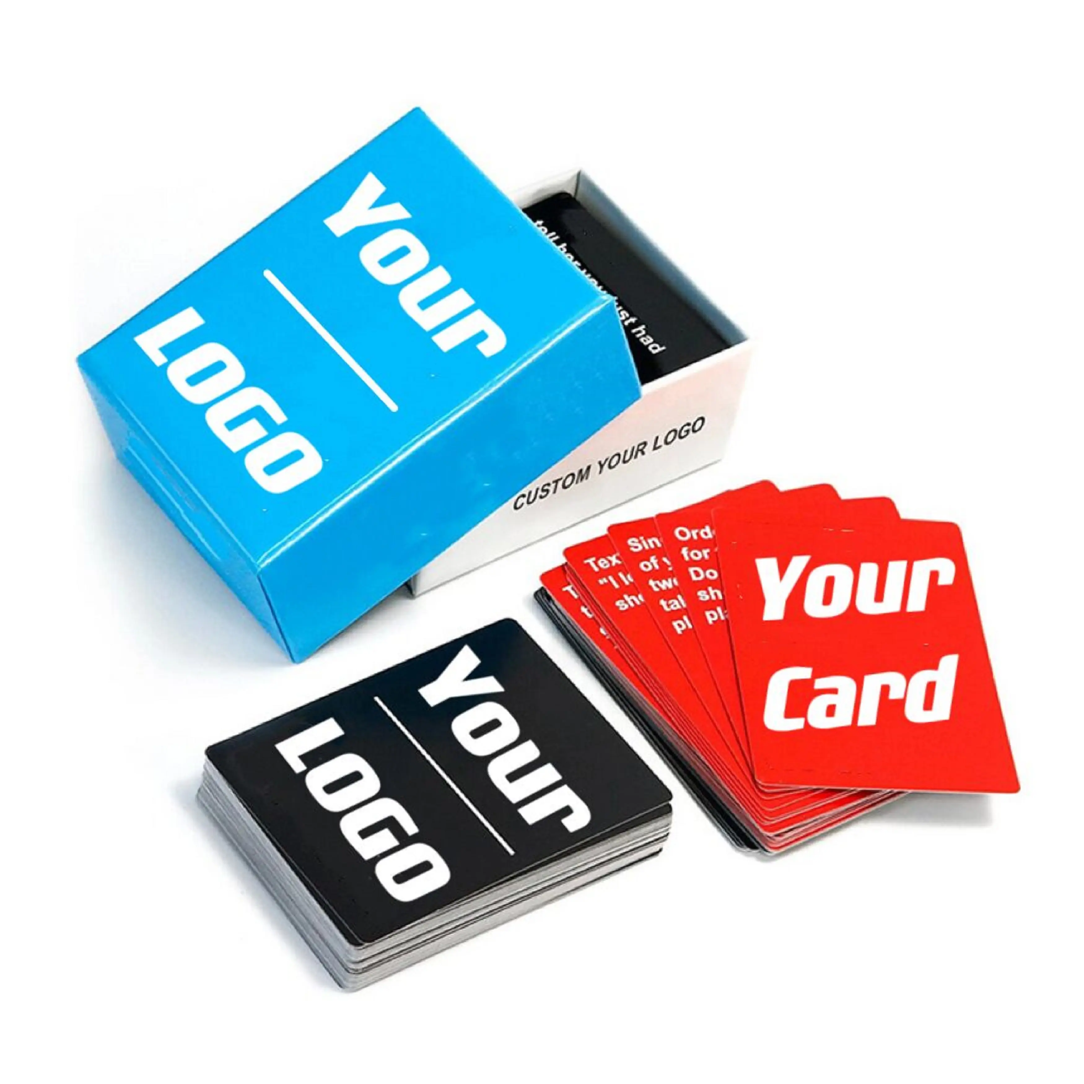 Vendita calda stampa coppia adulta gioco di carte su misura gioco di carte per adulti bevuti CMYK set di giochi per feste carte da gioco personalizzate a colori