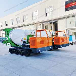厂家直销水泥搅拌车罐式价格建筑用小型翻车机2-8m3履带式混凝土搅拌车 - Product Image 4