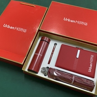 Carnet de voyage d'affaires avec logo personnalisé très vendu clé USB porte-cartes porte-clés coffret cadeau banque d'alimentation