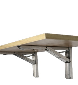 201 स्टेनलेस स्टील कस्टम वसंत दीवार विभाजन भंडारण ब्रैकेट तह धातु ब्रैकेट फोल्डिंग धातु ब्रैकेट - Product Image 6