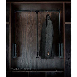 VT-10.156 WELLTOP Perchero Moderno de Metal para Armario, Barra Elevadora para Pantalones, Ajustable, con Cierre Suave Hidráulico - Product Image 5