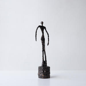 Statue de <span class=keywords><strong>luxe</strong></span> moderne pour la maison, ornements abstraits en métal de style féminin, directement de l'usine, nouveauté - Product Image 6